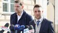 Patryk Jaki i Tobiasz Bocheński przed UW