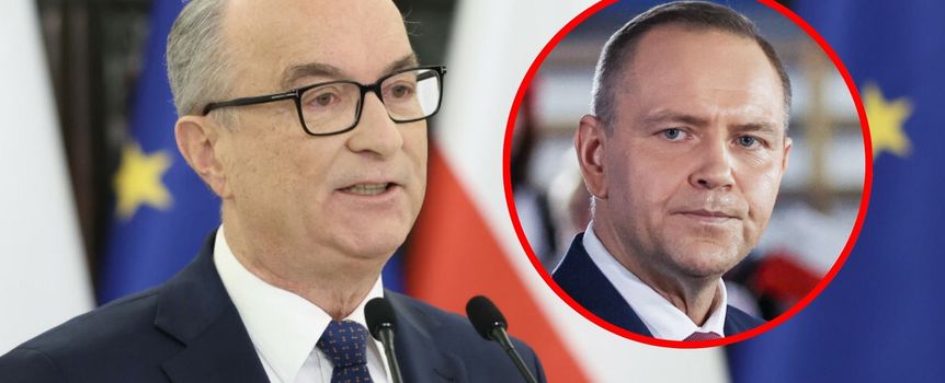 Marszałek Sejmu Włodzimierz Czarzasty. Prezydent Karol Nawrocki