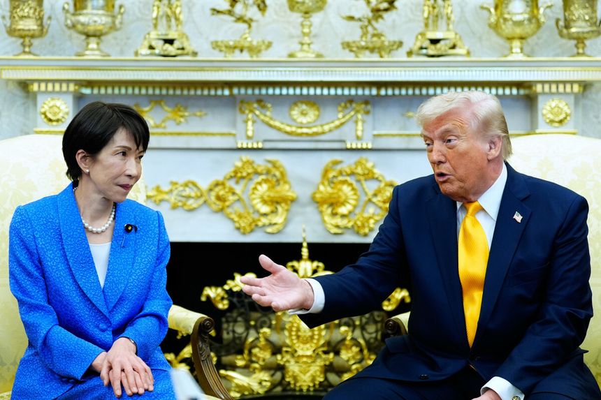 Sanae Takaichi i Donald Trump