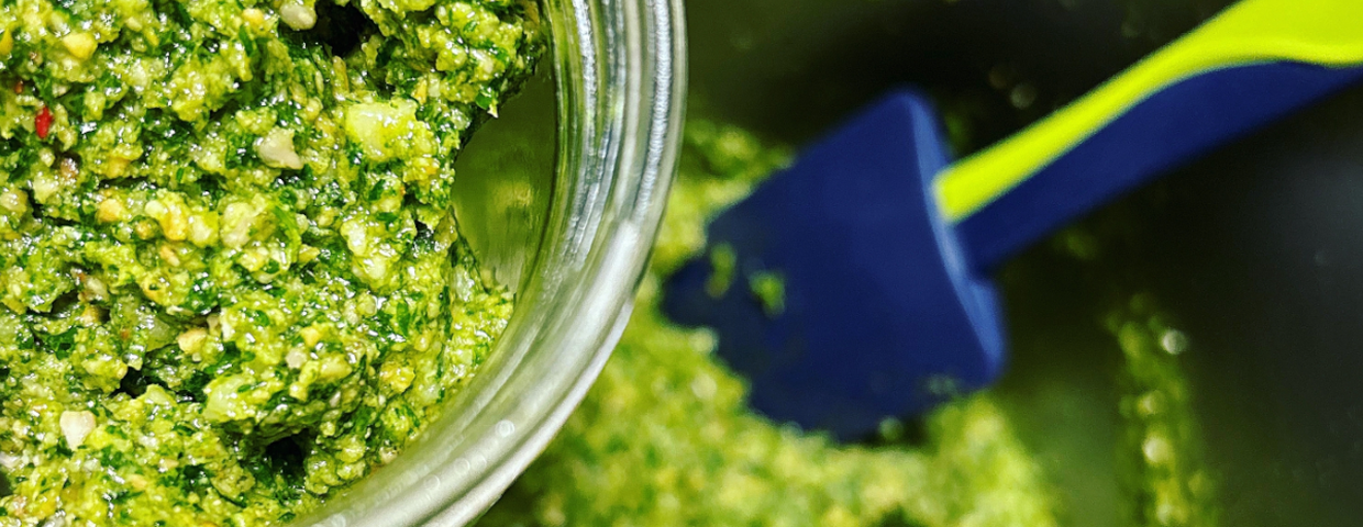Zielone pesto z rukoli