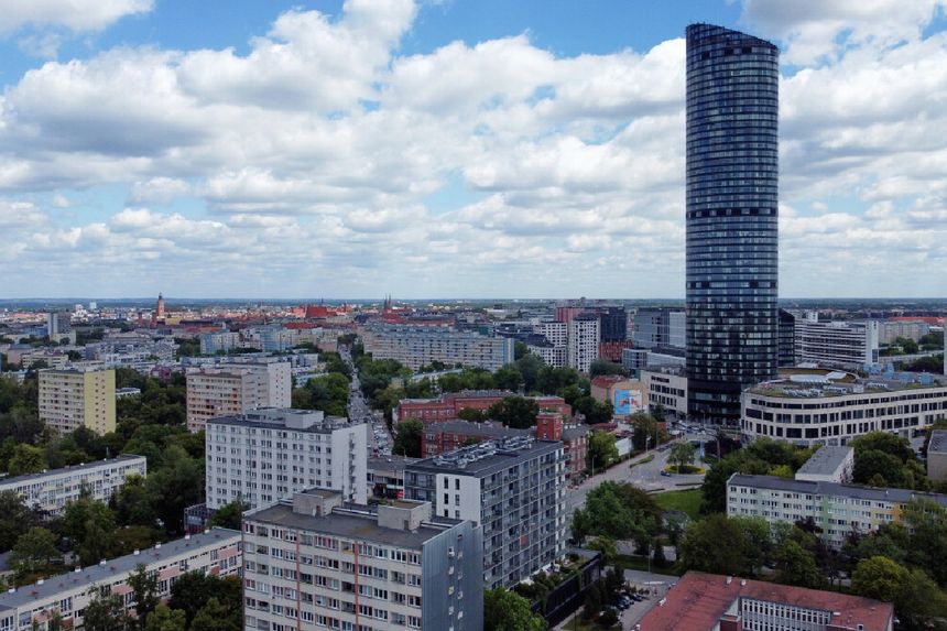 Wrocław z lotu ptaka