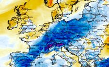 Anomalia temperatury mierzona na wysokości 2 m nad powierzchnią gruntu 02.04