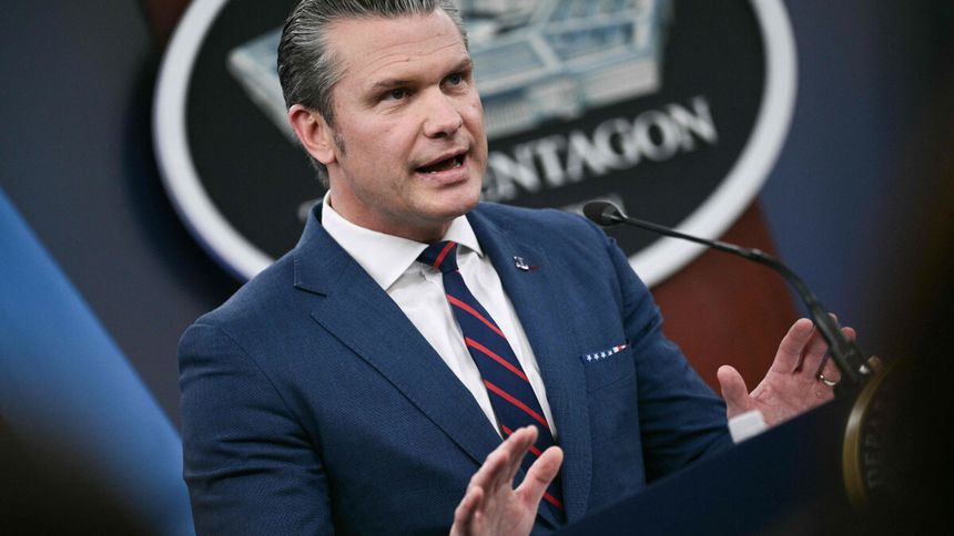 Szef Pentagonu Pete Hegseth