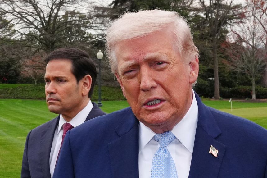 Marco Rubio i Donald Trump