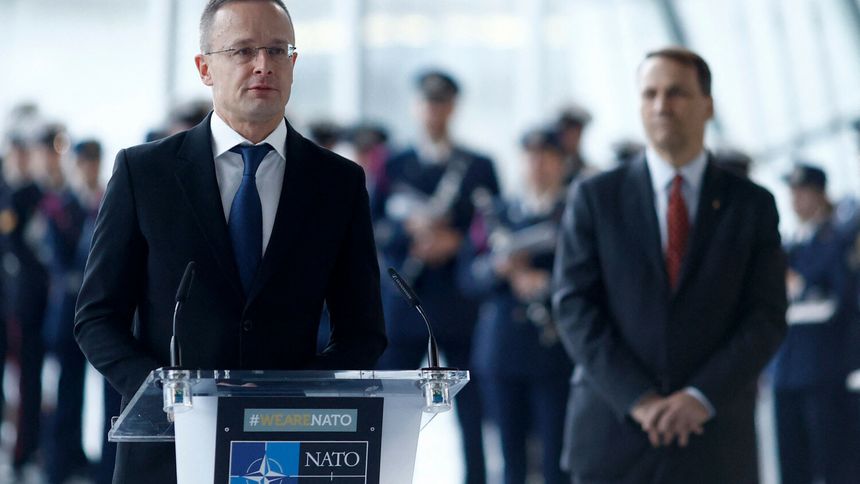 minister spraw zagranicznych Węgier Peter Szijjarto
