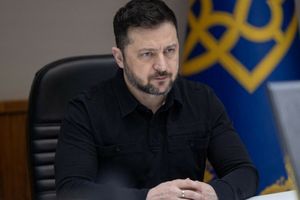 Prezydent Ukrainy Wołodymyr Zełenski