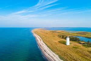 Latarnia morska na wyspie Lolland