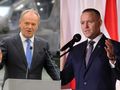 Donald Tusk i Karol Nawrocki