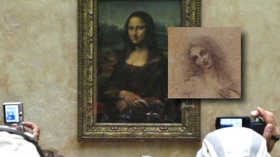 Mona Lisa i Angelo Incarnato - dzieła Leonarda  da Vinci