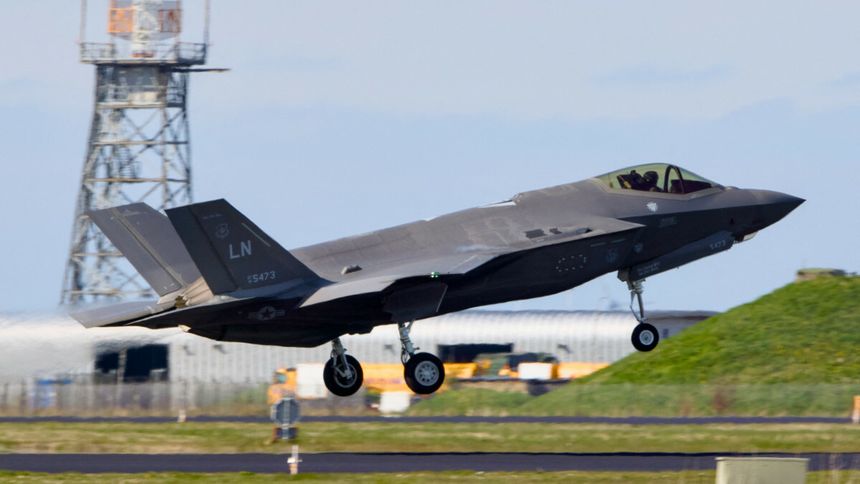 Samolot F-35 amerykańskich sił powietrznych