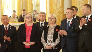 Marian Banaś, Małgorzata Manowska, Julia Przyłębska, Karol Nawrocki 