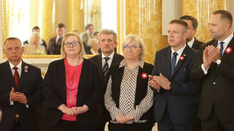 Marian Banaś, Małgorzata Manowska, Julia Przyłębska, Karol Nawrocki 