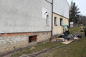 Pożar w Wysokiej pod Piłą