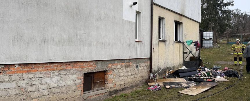 Pożar w Wysokiej pod Piłą