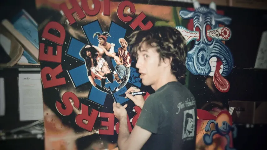 Historia Red Hot Chili Peppers - kadr z filmu Netflix
