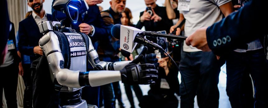 Robot Edward w Sejmie