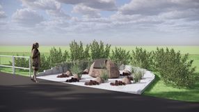 Projekt pomnika ofiar II wojny światowej w Wągrowcu