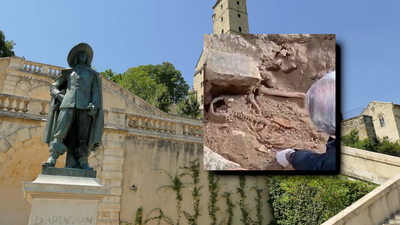 Odkrycie w kościele. Grób muszkietera. Bohater z powieści Dumasa?