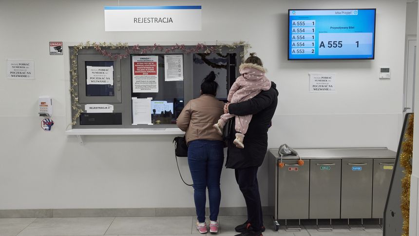 Poznań. Dziecięcy Szpitalny Oddział Ratunkowy, Rejestracja