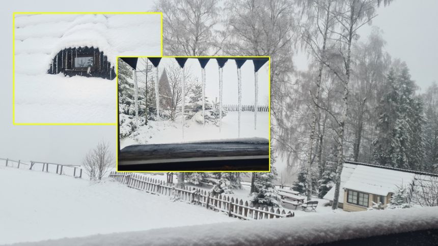 Śnieg w Zakopanem