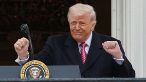 Prezydent USA Donald Trump 