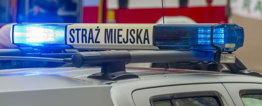 Samochód straży miejskiej