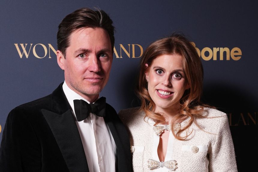 Księżniczka Beatrice i Edoardo Mapelli Mozzi