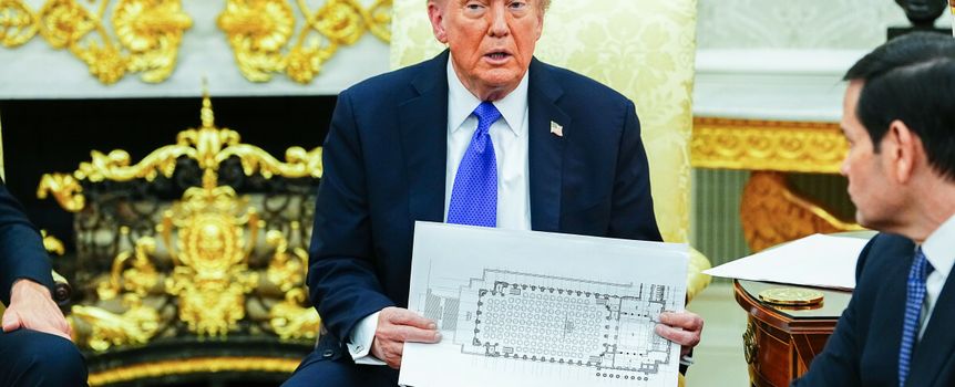 Budowa sali balowej w Białym Domu
