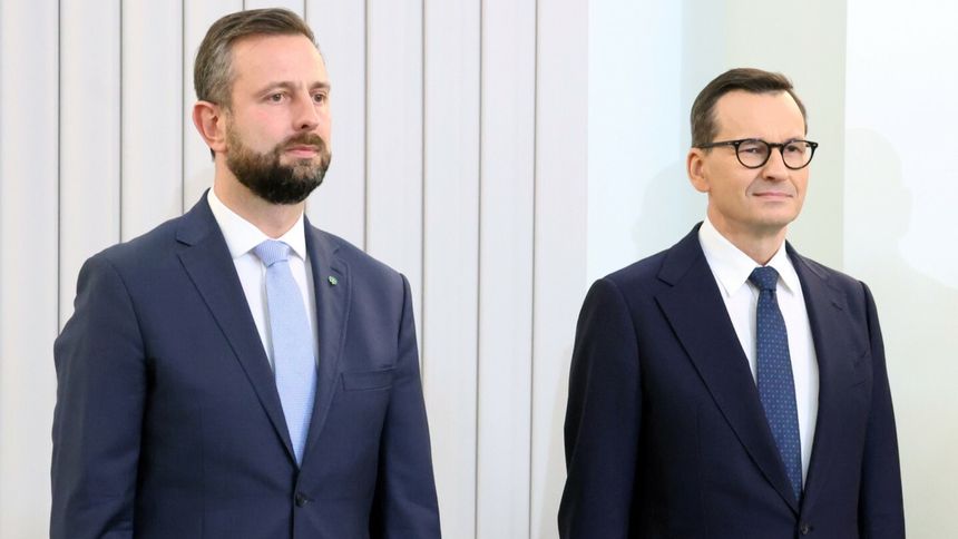Władysław Kosiniak-Kamysz i Mateusz Morawieckia