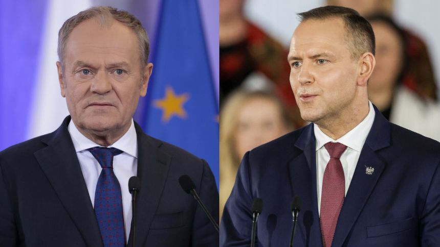 Donald Tusk, Karol Nawrocki