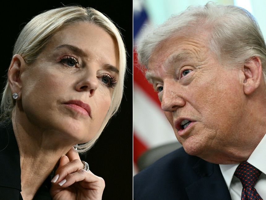 Donald Trump i Pam Bondi