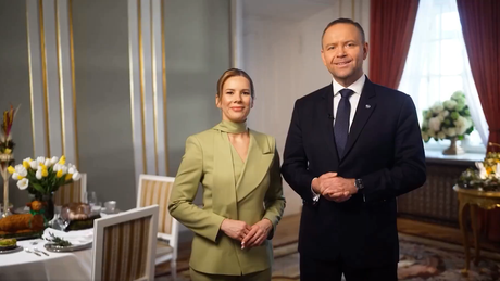 Para prezydencka złożyła życzenia wielkanocne