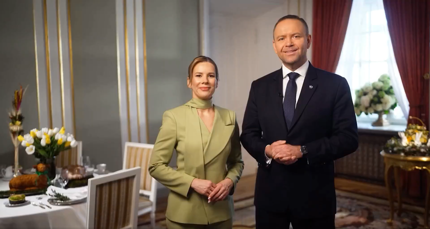 Para prezydencka złożyła życzenia wielkanocne