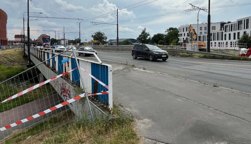 Most na al. Unii Lubelskiej