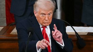 prezydent USA Donald Trump