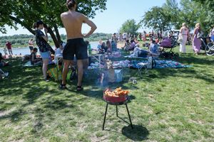 grillowanie nad wodą