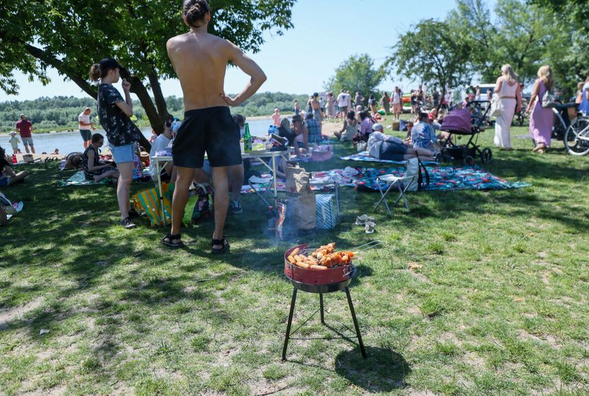 grillowanie nad wodą