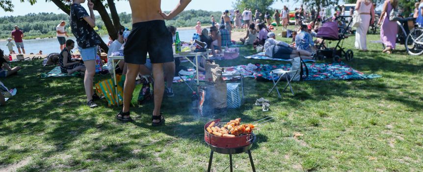 grillowanie nad wodą