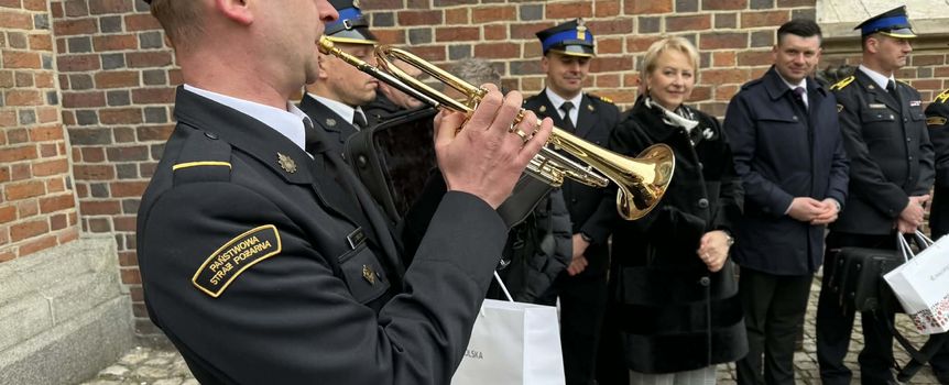 Nowe trąbki dla hejnalistów z Krakowa