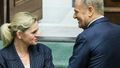 Barbara Nowacka i Donald Tusk