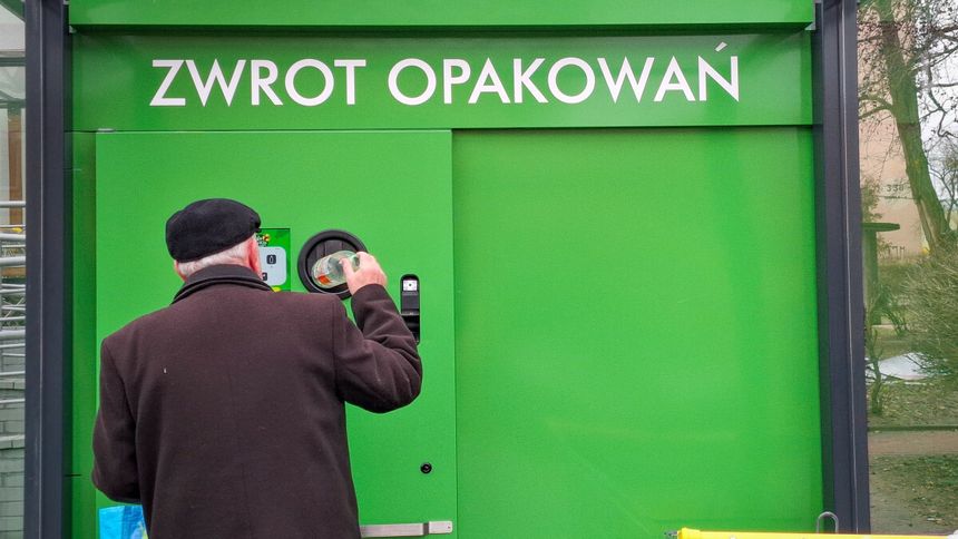 Zwrot butelek w systemie kaucyjnym