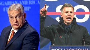 Viktor Orban, Peter Magyar