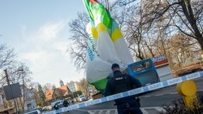 Wypadek balonu w Zielonej Górze
