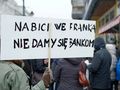 Protest frankowiczów w Polsce
