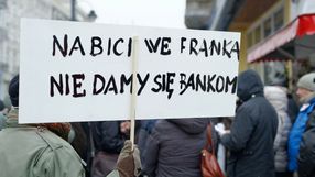 Protest frankowiczów w Polsce
