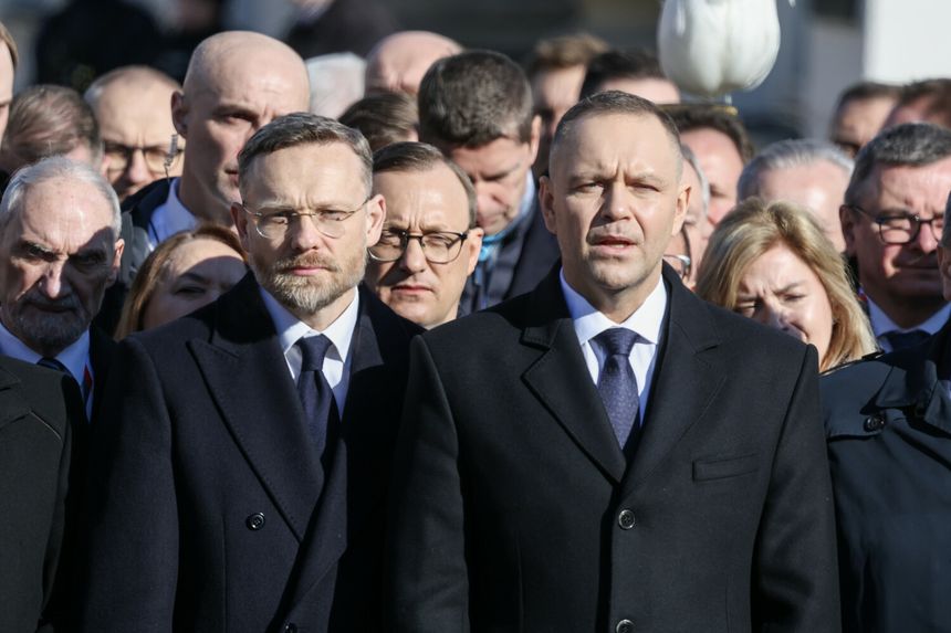 Zbigniew Bogucki i Karol Nawrocki
