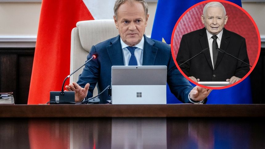 Donald Tusk i Jarosław Kaczyński
