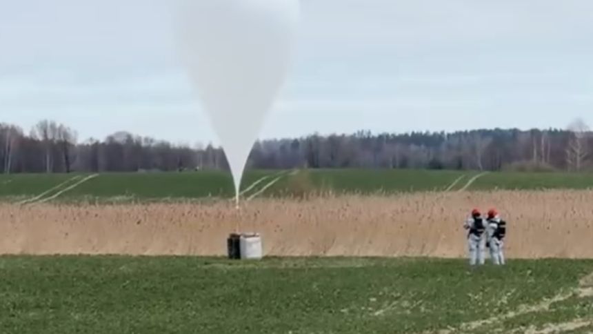 Balony w warmińsko-mazurskim