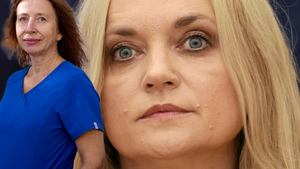 Posłanka Joanna Wicha i minister Jolanta Sobierańska-Grenda, kolaż
