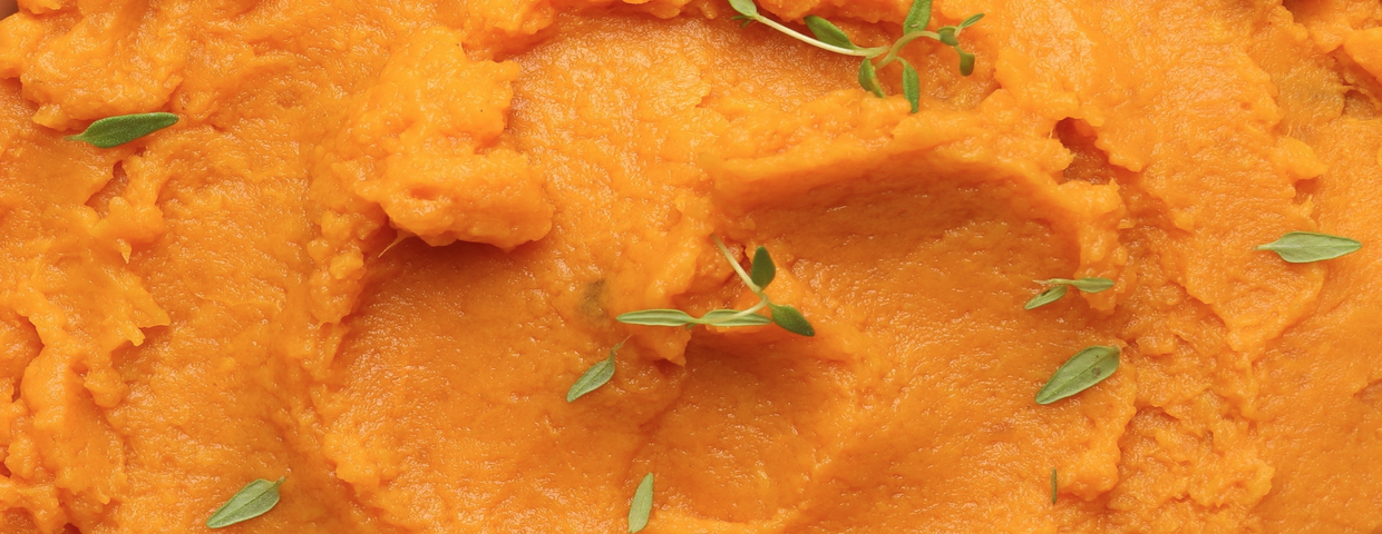 Puree z batatów, puree ze słodkich ziemniaków